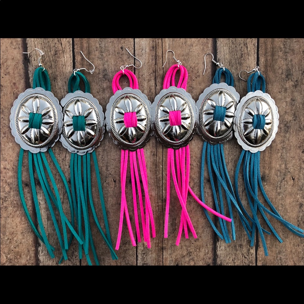 Western earrings
